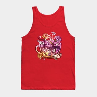 Sagittarius Zodiac Teacup Tank Top